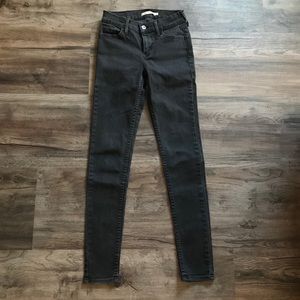 Levi’s 710 Black FlawlessFX Super Skinny Jeans